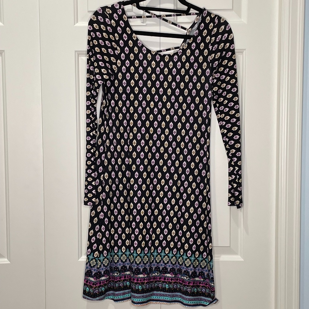 Stitch Fix Patterned Jersey Dress - XS